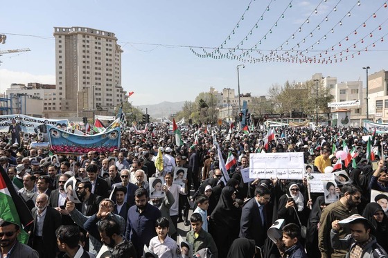 راهپیمایی روز قدس در مشهد(2)