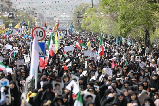 راهپیمایی روز قدس در مشهد(2)