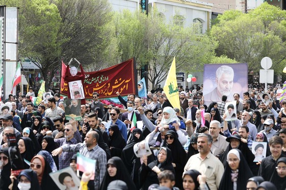 راهپیمایی روز قدس در مشهد(2)