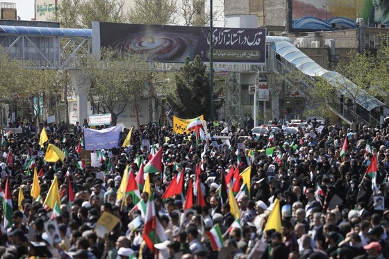 راهپیمایی روز قدس در مشهد(2)