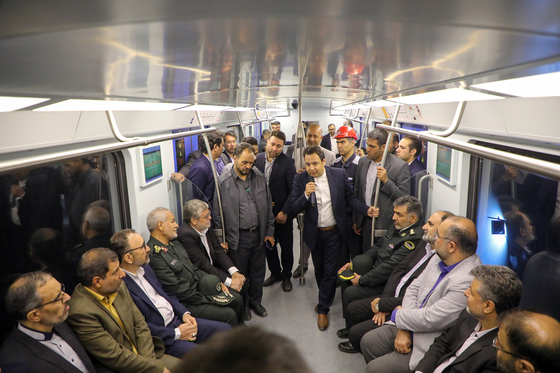  عملیات «تست‌گرم» بخش اول خط سوم قطار شهری مشهد
