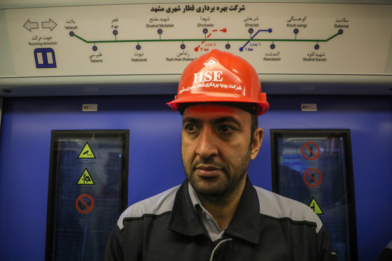  عملیات «تست‌گرم» بخش اول خط سوم قطار شهری مشهد