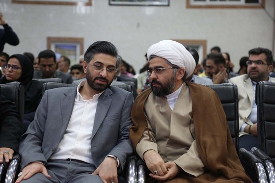 مراسم بهره برداری از پل دهرود