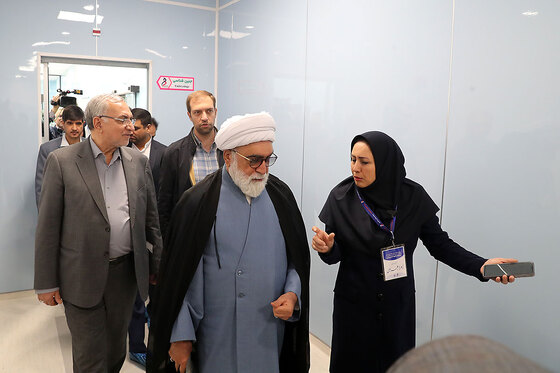 مراسم افتتاح مرکز درمان ناباروری بیمارستان رضوی