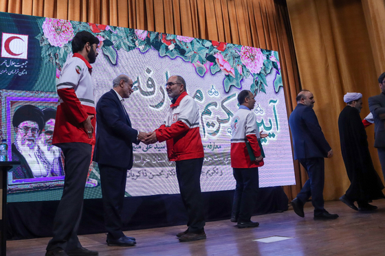 آیین تکریم و معارفه، سرپرست جمعیت هلال احمر خراسان رضوی