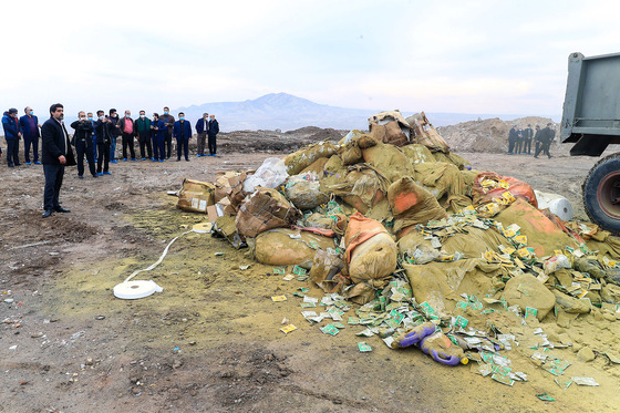 امحاء کالاهای معدومی سازمان اموال تملیکی‎‎
