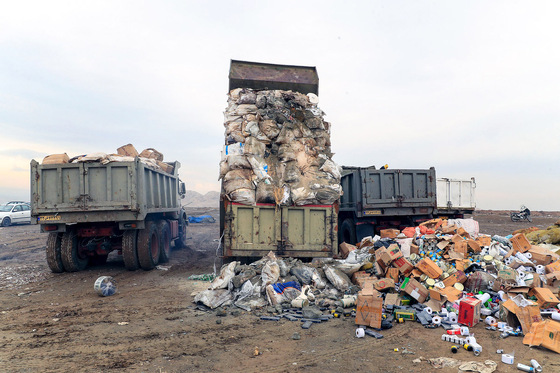 امحاء کالاهای معدومی سازمان اموال تملیکی‎‎