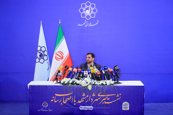 اولین نشست خبری سید عبدالله ارجائی شهردار مشهد