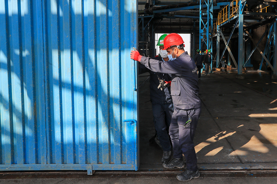 بهره برداری از واحد تولیدی کنسانتره سنگ آهن در سنگان خواف