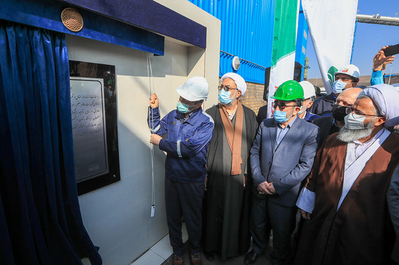 بهره برداری از واحد تولیدی کنسانتره سنگ آهن در سنگان خواف