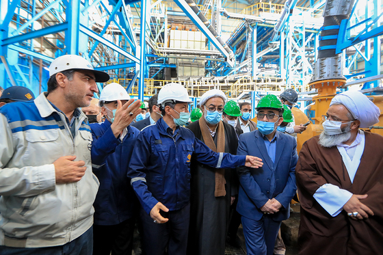 بهره برداری از واحد تولیدی کنسانتره سنگ آهن در سنگان خواف