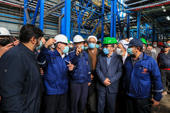 بهره برداری از واحد تولیدی کنسانتره سنگ آهن در سنگان خواف