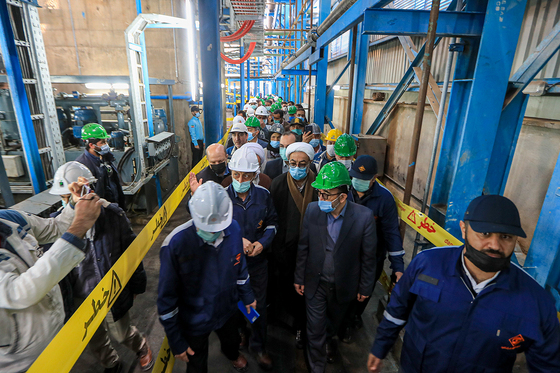 بهره برداری از واحد تولیدی کنسانتره سنگ آهن در سنگان خواف