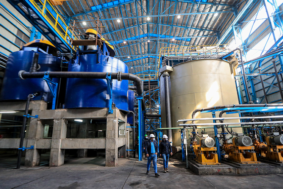 بهره برداری از واحد تولیدی کنسانتره سنگ آهن در سنگان خواف