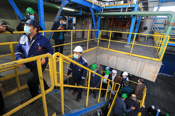 بهره برداری از واحد تولیدی کنسانتره سنگ آهن در سنگان خواف