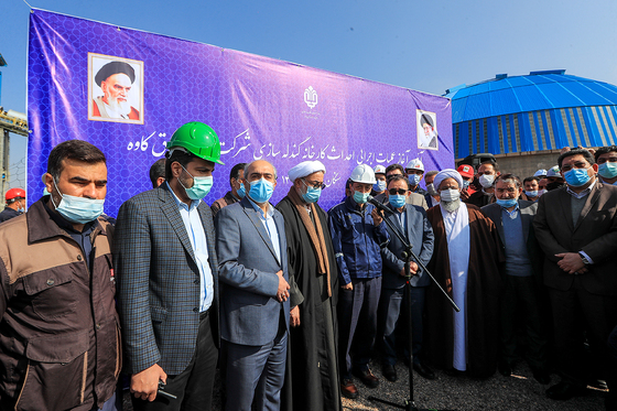 بهره برداری از واحد تولیدی کنسانتره سنگ آهن در سنگان خواف