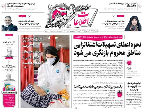 صفحه نخست روزنامه‌های کشور - یکشنبه ۴ آذر ۱۴۰۳