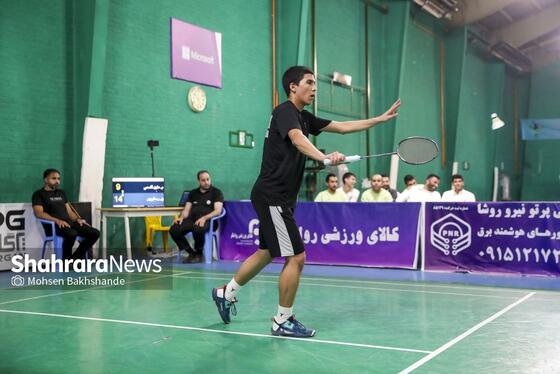 گزارش تصویری | مسابقه بدمینتون روشای مشهد و کاژه تهران