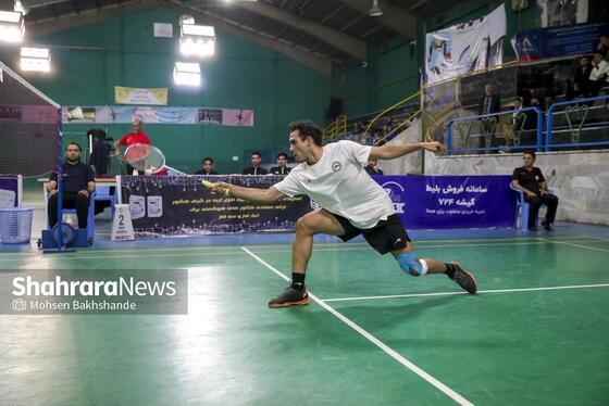 گزارش تصویری | مسابقه بدمینتون روشای مشهد و کاژه تهران