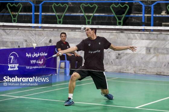 گزارش تصویری | مسابقه بدمینتون روشای مشهد و کاژه تهران