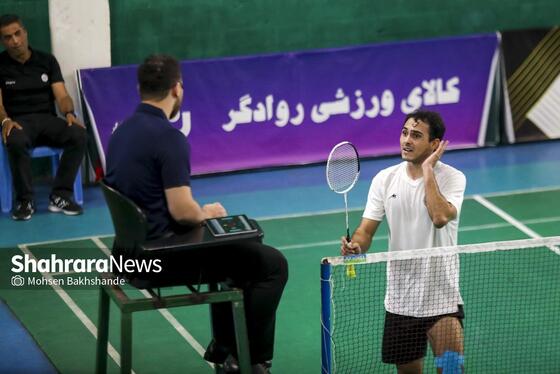 گزارش تصویری | مسابقه بدمینتون روشای مشهد و کاژه تهران