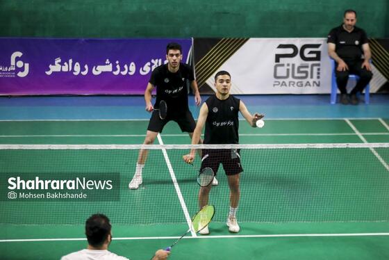 گزارش تصویری | مسابقه بدمینتون روشای مشهد و کاژه تهران