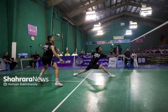 گزارش تصویری | مسابقه بدمینتون روشای مشهد و کاژه تهران