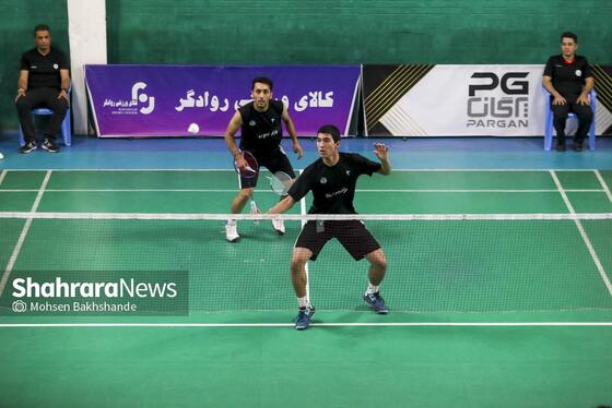 گزارش تصویری | مسابقه بدمینتون روشای مشهد و کاژه تهران