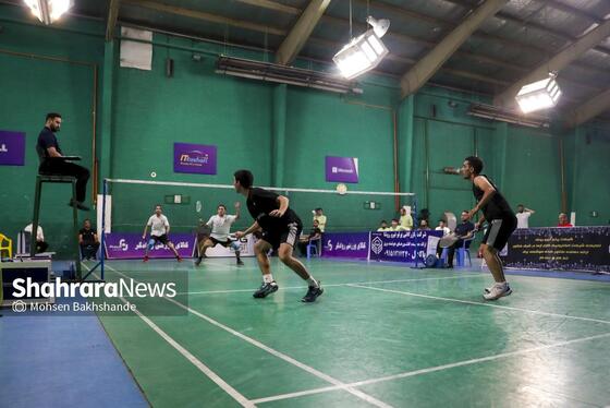 گزارش تصویری | مسابقه بدمینتون روشای مشهد و کاژه تهران