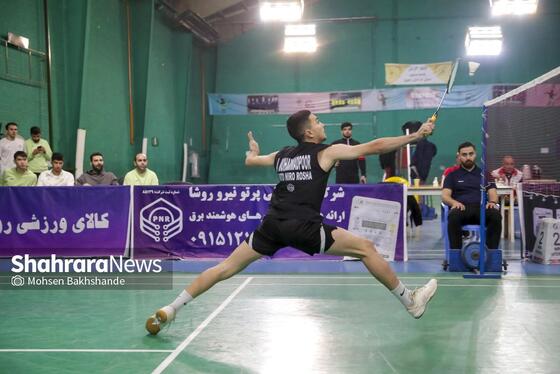 گزارش تصویری | مسابقه بدمینتون روشای مشهد و کاژه تهران