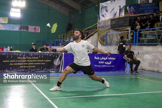 گزارش تصویری | مسابقه بدمینتون روشای مشهد و کاژه تهران