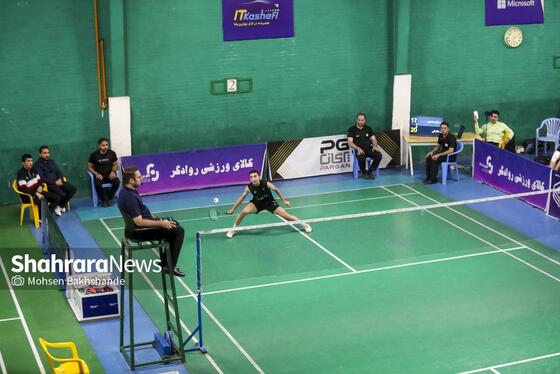 گزارش تصویری | مسابقه بدمینتون روشای مشهد و کاژه تهران