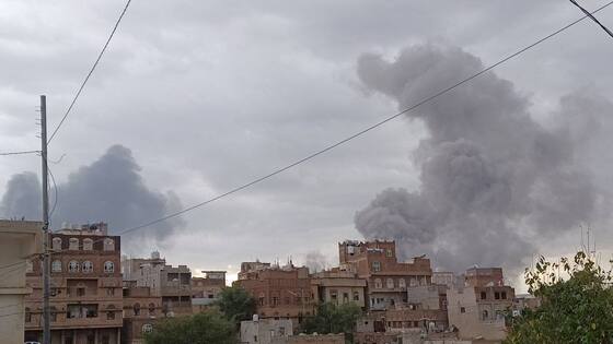 ویدئو | حمله جنگنده‌های اسرائیلی به یمن (۱۹ شهریور ۱۴۰۴)