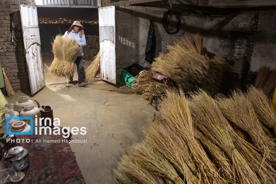 گزارش تصویری | جاروی سنتی قَرامَلِک