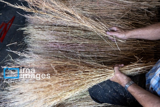 گزارش تصویری | جاروی سنتی قَرامَلِک