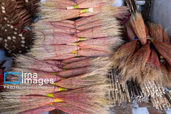 گزارش تصویری | جاروی سنتی قَرامَلِک