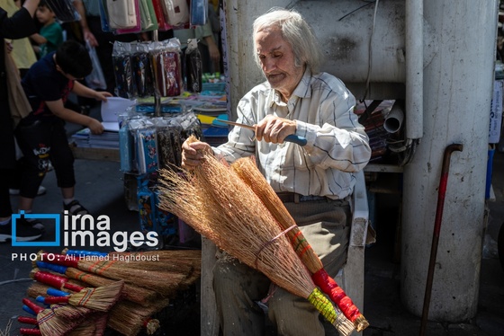 گزارش تصویری | جاروی سنتی قَرامَلِک