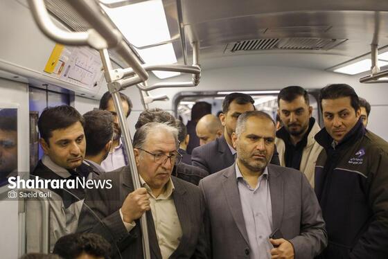 گزارش تصویری | بهره‌برداری از سکوی دوم خط ۳ متروی مشهد