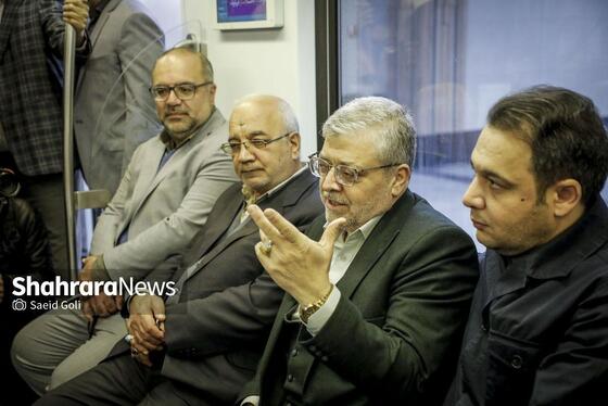 گزارش تصویری | بهره‌برداری از سکوی دوم خط ۳ متروی مشهد