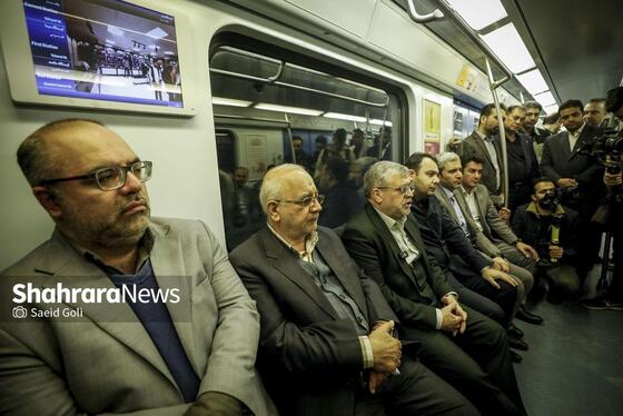 گزارش تصویری | بهره‌برداری از سکوی دوم خط ۳ متروی مشهد