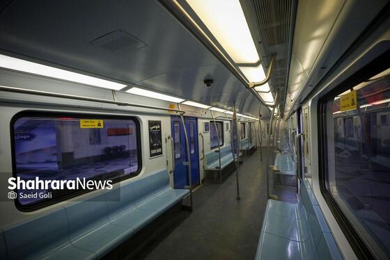 گزارش تصویری | بهره‌برداری از سکوی دوم خط ۳ متروی مشهد
