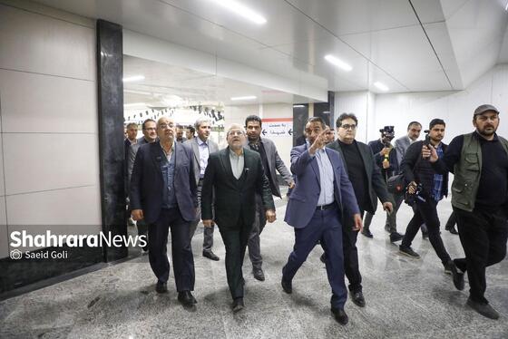 گزارش تصویری | بهره‌برداری از سکوی دوم خط ۳ متروی مشهد