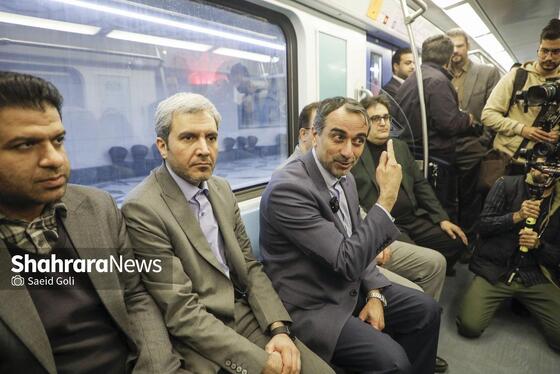 گزارش تصویری | بهره‌برداری از سکوی دوم خط ۳ متروی مشهد