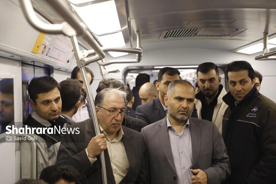 گزارش تصویری | بهره‌برداری از سکوی دوم خط ۳ متروی مشهد