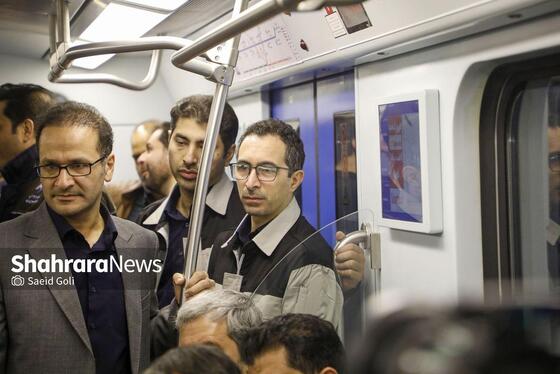 گزارش تصویری | بهره‌برداری از سکوی دوم خط ۳ متروی مشهد