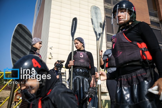 گزارش تصویری | لیگ قایقرانی کانوپولو زنان