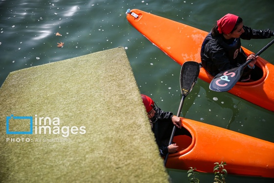 گزارش تصویری | لیگ قایقرانی کانوپولو زنان