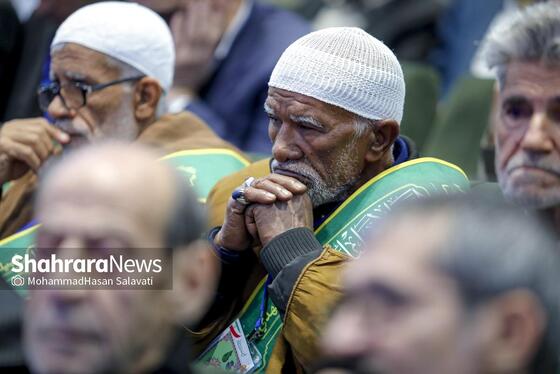 گزارش تصویری | آیین افتتاحیه بیست‌ودومین اجلاس بین‌المللی پیرغلامان حسینی در حرم مطهر رضوی