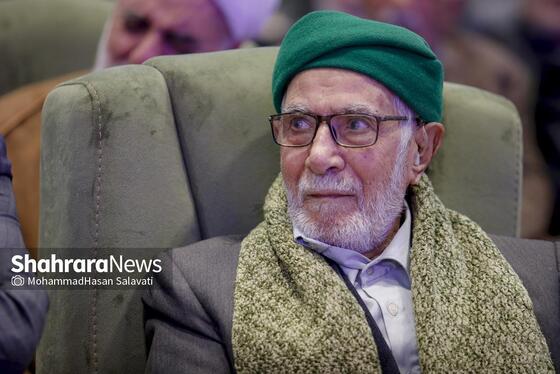 گزارش تصویری | آیین افتتاحیه بیست‌ودومین اجلاس بین‌المللی پیرغلامان حسینی در حرم مطهر رضوی