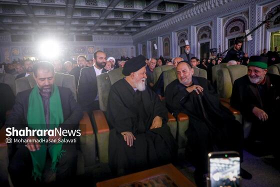 گزارش تصویری | آیین افتتاحیه بیست‌ودومین اجلاس بین‌المللی پیرغلامان حسینی در حرم مطهر رضوی